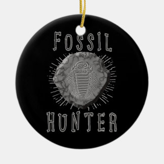 Fossil Hunter Fossil Hunting Paleontologist Keramisch Ornament