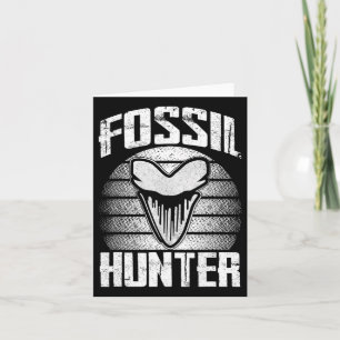 Fossil Hunter Megalodon Prehistorische Haai Tand M Kaart