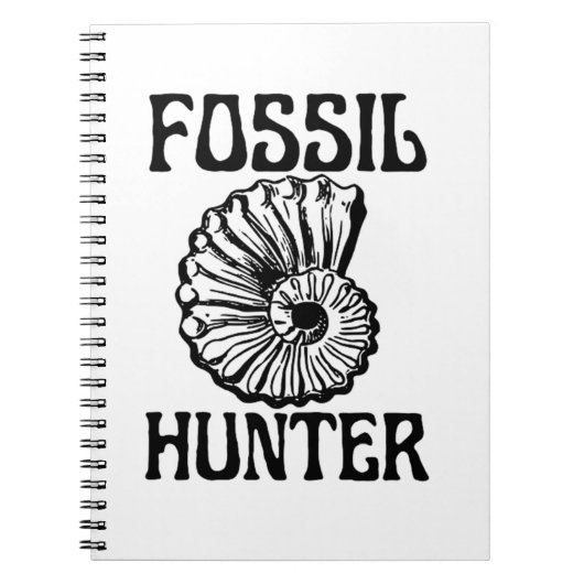 Fossil Hunter Notitieboek (Voorkant)