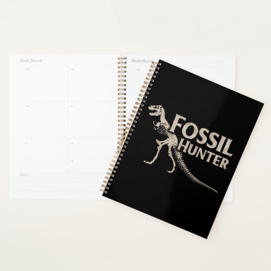 Fossil Hunter Paleontology Dinosaur Fossils Planner (Display)