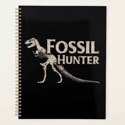 Fossil Hunter Paleontology Dinosaur Fossils Planner (Voorkant)