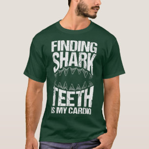 Fossil Tooth Hunter & Shark Teeth Collecting T-shirt