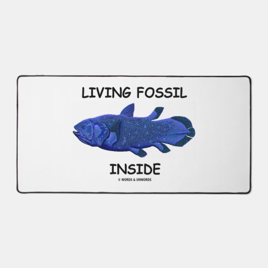 Fossile vivant à l'intérieur (Coelacanth) (Recto)