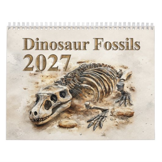 Fossiles de Dinosaures – Calendrier Fossile Préhis (Protection)