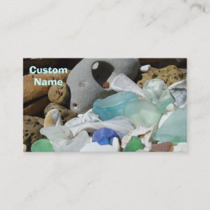 Fossiles faits sur commande bleus de cartes de
