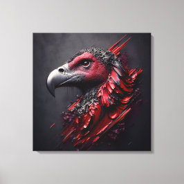 Fossilized Majesty - Een ander meesterwerk van AI Canvas Afdruk