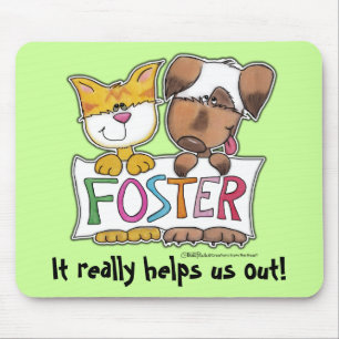 FOSTER Banner voor honden en katten vasthouden Muismat