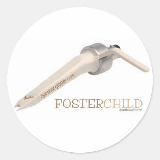 Foster Child sticker Cream
