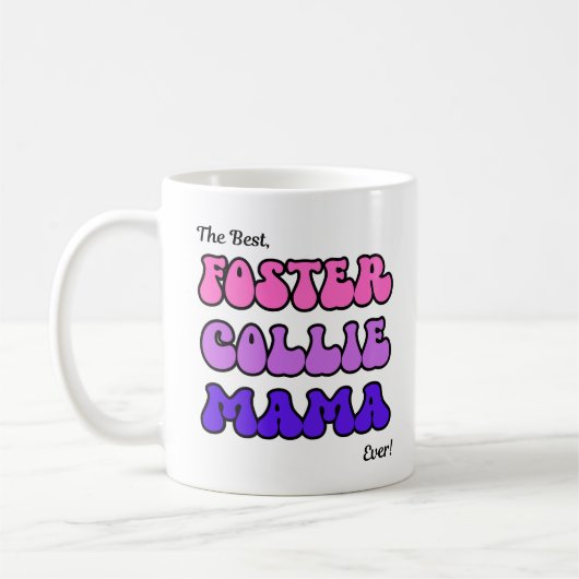 Foster collie mama mug (Gauche)
