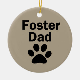 Foster Dad Keramisch Ornament