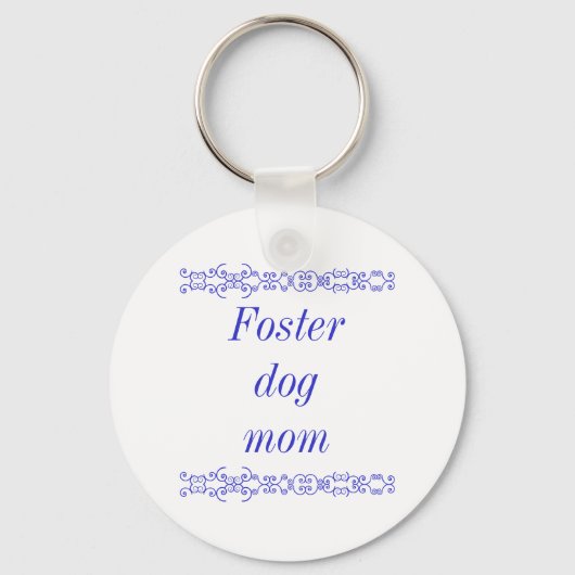 Foster dog mama sleutelhanger (Voorkant)