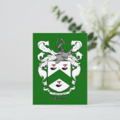 Foster Family Crest Briefkaart (Staand voorkant)