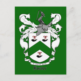 Foster Family Crest Briefkaart