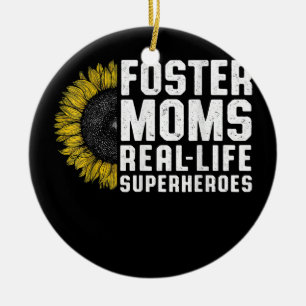 Foster Parent Ma Pap Foster Care Keramisch Ornament