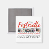 Fosterette Magnet Magneet (Voorkant / Achterkant)