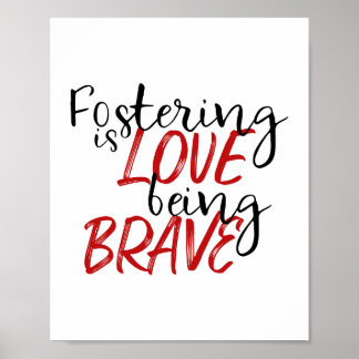 Fostering is liefde Poster