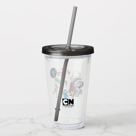 Foster's Home for Imaginary Friends | Dancing Acryl Drinkbeker (Achterkant)