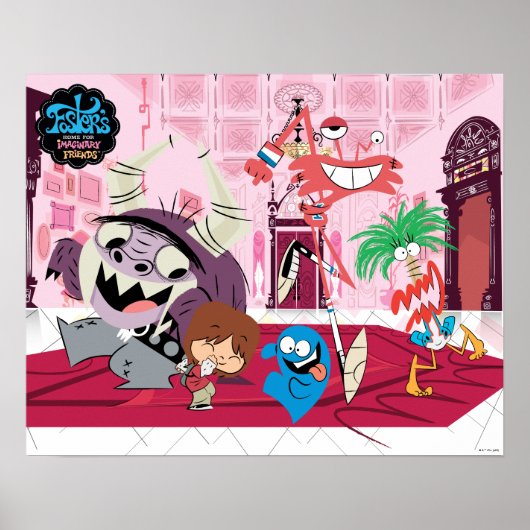 Foster's Home for Imaginary Friends | Dancing Poster (Voorkant)