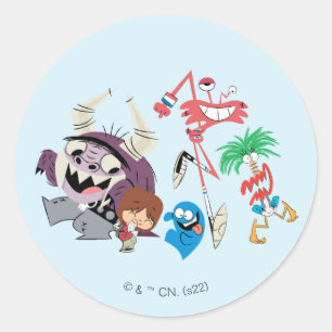 Foster's Home for Imaginary Friends   Dancing Ronde Sticker