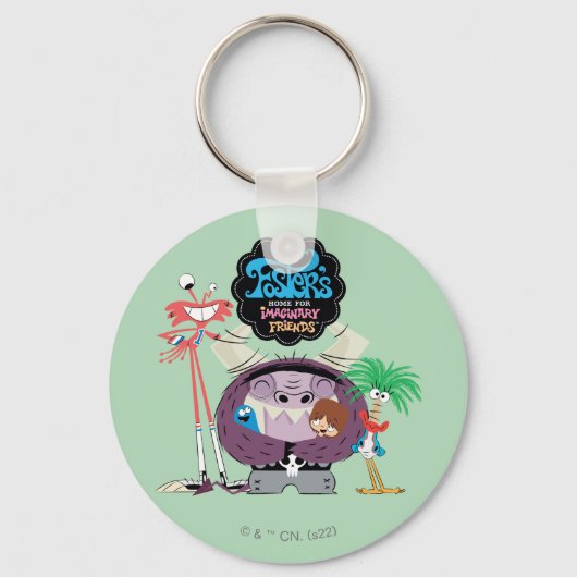 Foster's Home for Imaginary Friends | Hug Group Sleutelhanger (Voorkant)