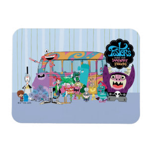 Foster's Home for Imaginary Friends School Bus Magneet