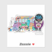 Foster's Home for Imaginary Friends | School Bus Sticker (Vel)
