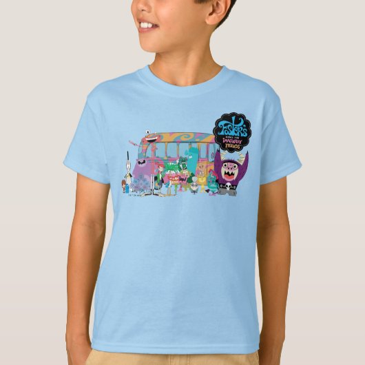 Foster's Home for Imaginary Friends School Bus T-shirt (Voorkant)