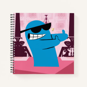 Foster's Home voor Imaginaire vrienden Cool Bloo Notitieboek