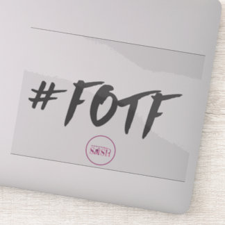 #FOTF Clear Vinyl Sticker