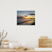 foto 109 Beach sunset Poster (Keuken)