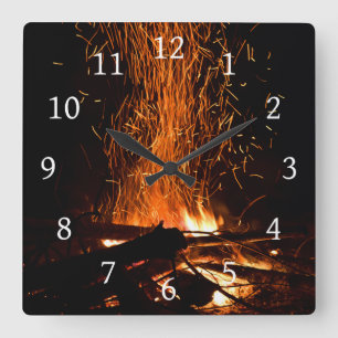 Foto 30 vierkante klok