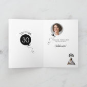 Foto 30e verjaardag Kaart (Binnen)