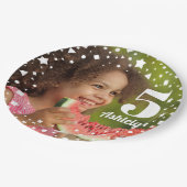 Foto 5th Birthday Paper Bord (Gekanteld)