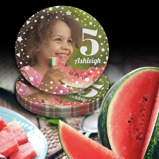 Foto 5th Birthday Paper Bord