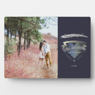 Foto 6th Wedding Jubileum Iron Heart Emblem Fotoplaat