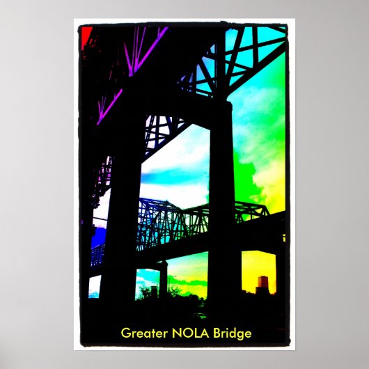 foto-9, Greater NOLA Bridge Poster (Voorkant)