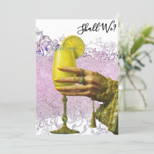 *~* FOTO A101 Sierlijke Cocktail 27 UITSTAPJE VOOR Kaart