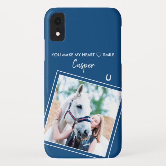 Foto aangepast paard Case-Mate iPhone case (Achterkant)