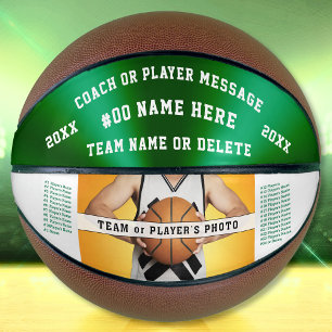 Foto Aangepaste Basketball voor coach of spelers Basketbal
