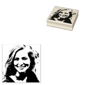 Foto aangepaste rubberstempel (Gestempeld)