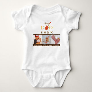 Foto Afbeelding Beste Papa Ooit Schattig 1e Vaderd Romper