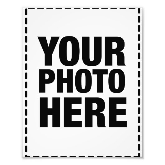 Foto afdrukken - 8x10 afdruk (Voorkant)