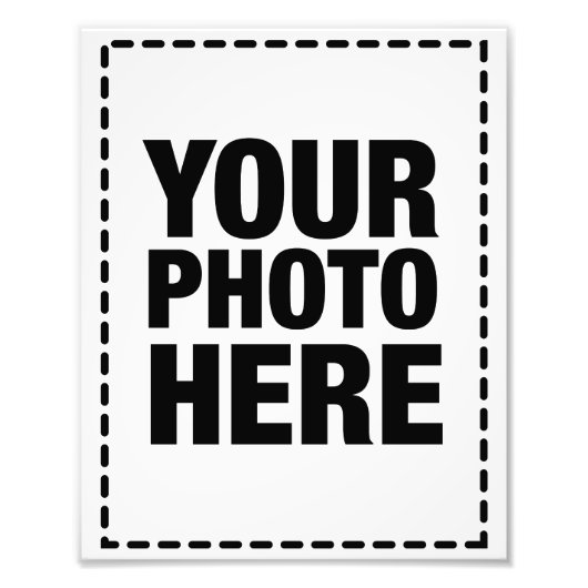 Foto afdrukken - 8x10 foto afdruk (Voorkant)