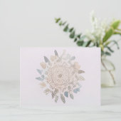 Foto afdrukken aankondiging (Staand voorkant)