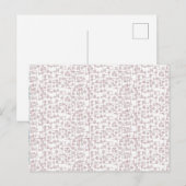 Foto afdrukken aankondigingskaart (Voorkant / Achterkant)