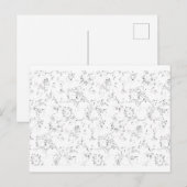 Foto afdrukken aankondigingskaart (Voorkant / Achterkant)