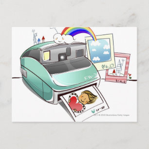 Foto afkomstig uit een camera briefkaart