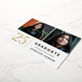 Foto afstudeerjaar 2 vet folie uitnodiging (Gedraaid)