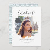 Foto Afstuderen 2025 Afstudeerder Party Kaart (Voorkant / Achterkant)