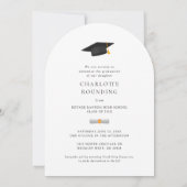 Foto Afstuderen 2025 Minimalistische aankondiging (Achterkant)